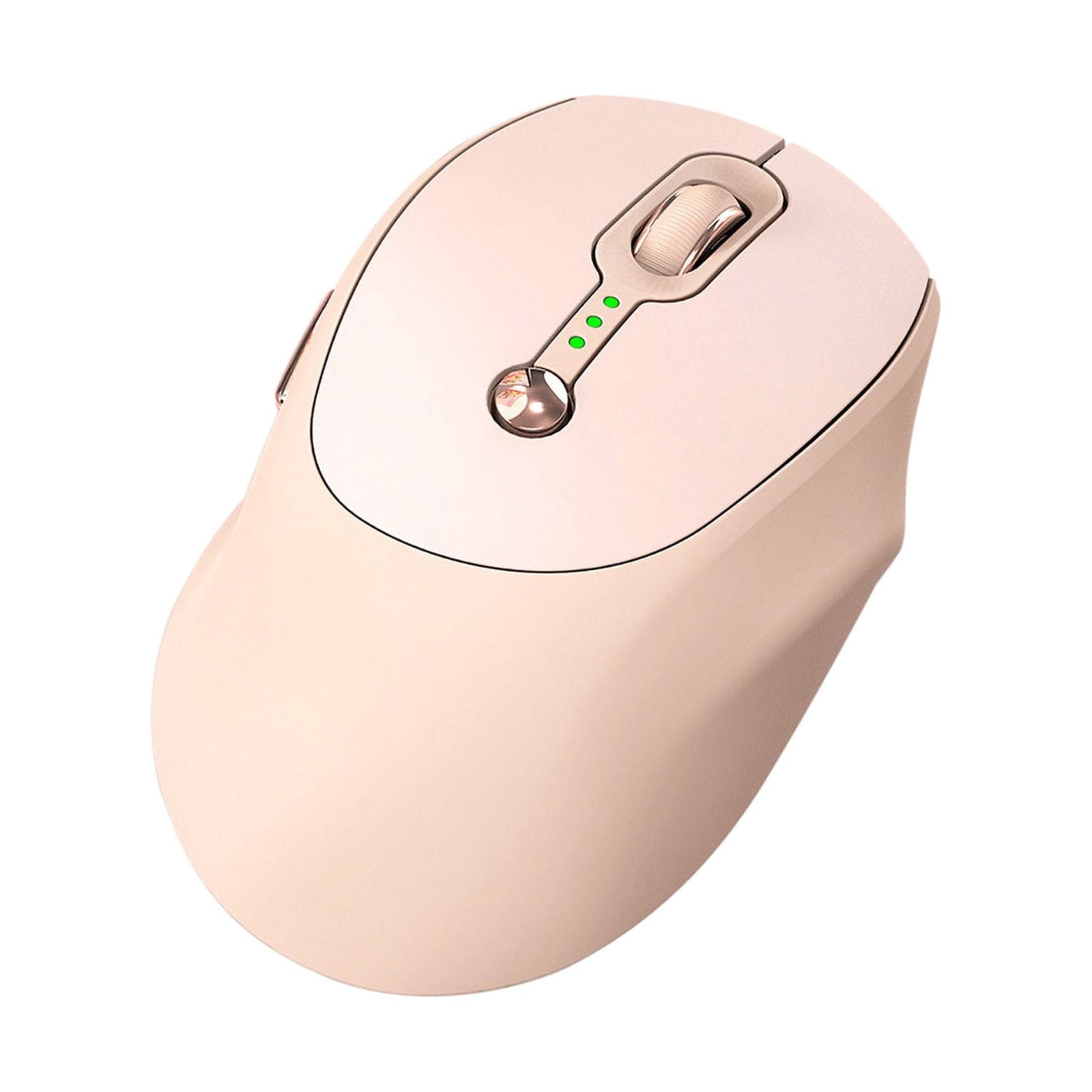 Wireless Mouse for Laptop, Rechargeable Bluetooth and 2.4G Dual Mode Gaming Mouse Wireless with Silent Clicks and 2400 DPI