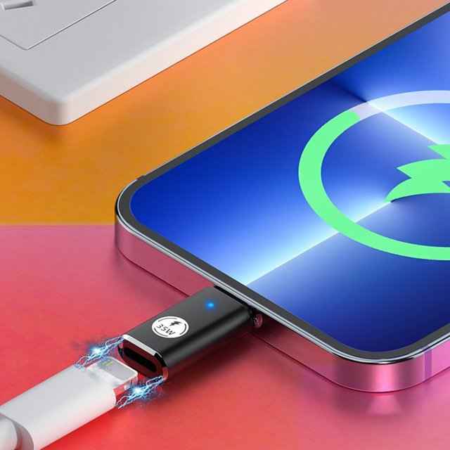 UsRHHA USB C Adapter, Data Cable To Type-C Charging 35W Adapter, USB C Transfer Adapter for Phone Computer Charging Data Sync