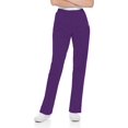 thumbnail image 1 of Landau Pantalon d'Uniforme Médical pour Femmes Grandes Tailles, Confortable, Coupe Classique, 2 Poches, Raisin, 3X-grand, 1 of 10