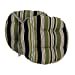 thumbnail image 3 of Coussin de Chaise Extérieur Tufté en Polyester Filé de 16 Pouces (Ensemble de 2) - Eastbay Onyx, 3 of 5
