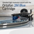 thumbnail image 2 of Fluance RT85 Reference High Fidelity Vinyl Turntable Record Player with Ortofon 2M Blue Cartridge, Acrylic Platter, Speed Control Motor High Mass MDF Wood Plinth Vibration Isolation Feet - Piano White, 2 of 8
