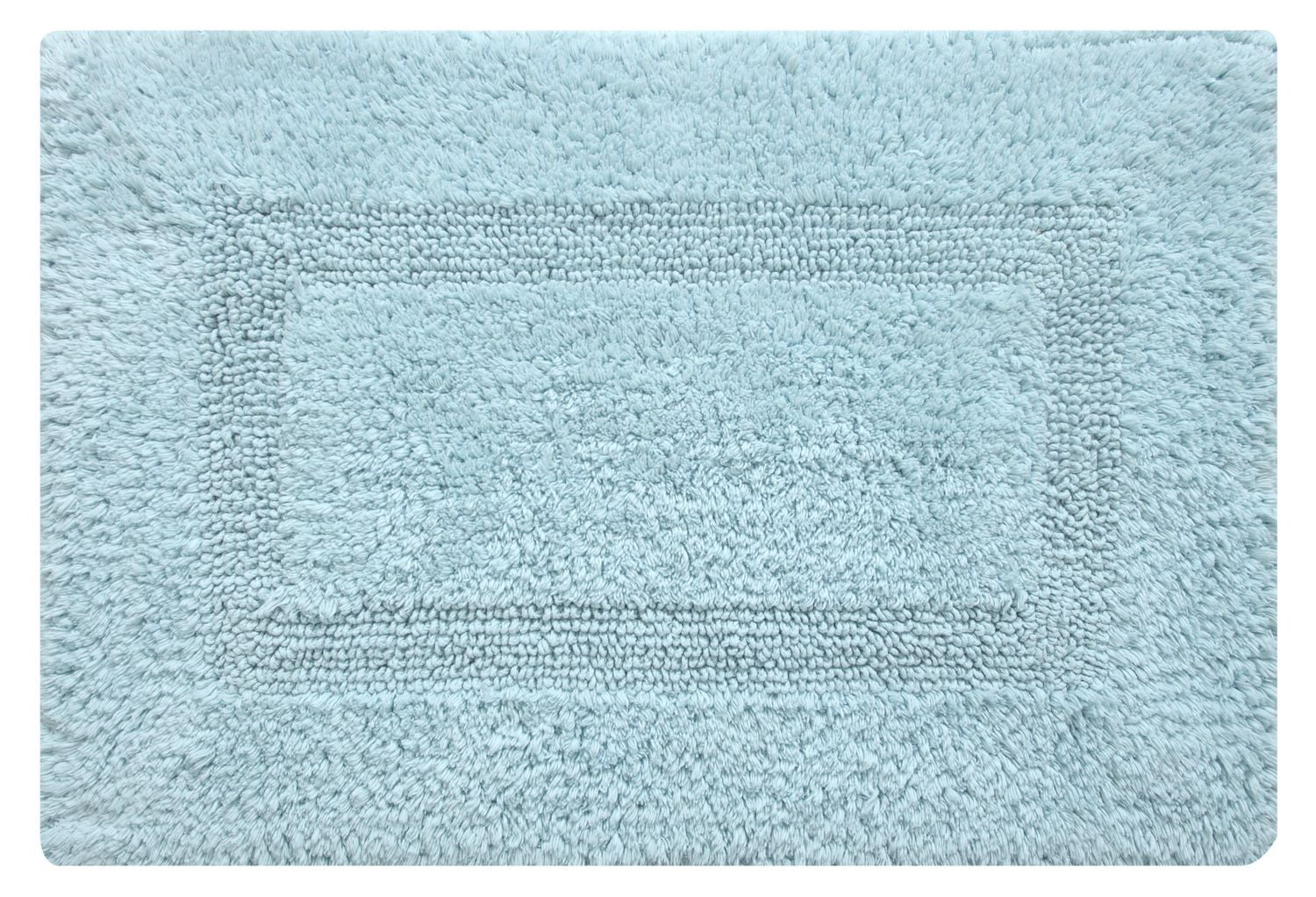 Tapis de bain en coton réversible doux et absorbant Fabstyles Basix
