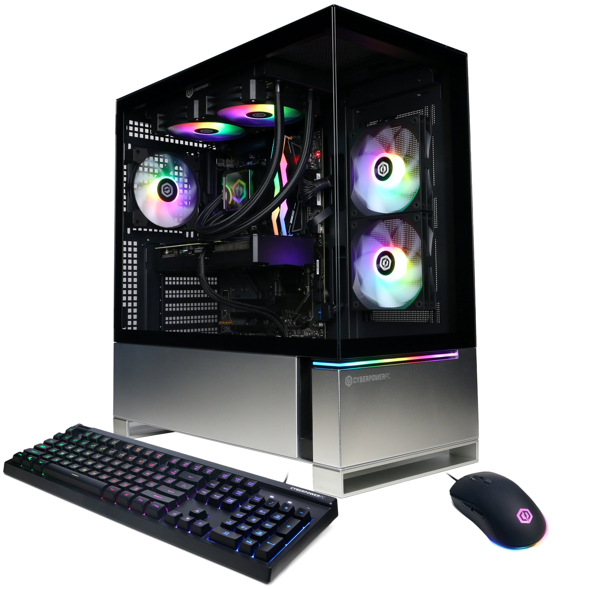 Ordinateur de jeux Cyberpowerpc Gamer Supreme SLCAI6800CPGV2 avec AMD Ryzen 7 8700F
