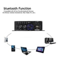 thumbnail image 3 of AK380/AK370/AK170 400W*2 2 Channel Bluetooth HiFi Power Amplifier Home Car Audio Class D Remote Control FM Radio AUX USB/SD ,Efficient Heatsink, 3 of 7