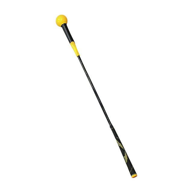 pitrice Golf Swing Formation Aide Geste Alignement Correction pour les Adultes Outil Jaune