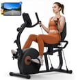 thumbnail image 1 of MERACH Exercise Bike, Recumbent Indoor Cycling Bicycle for Home with Smart Bluetooth and Exclusive App Connectivity, LCD, Heart Rate Handle, 1 of 9
