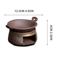 thumbnail image 3 of Tea Roasting Stove Set Candle Heating Tea Warmer Tea Ceremony Accessories Tea Aroma Enhancer Tea Roasting Set Tea Tiles Tea Warmer, 3 of 5