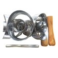 thumbnail image 3 of MesaSe Revolving Donut Cutter Maker Mold Pastry Dough Metal Baking Roller Kitchen Tools, 3 of 9