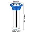 thumbnail image 2 of Clearance Sale! Gspmoly Extended Floor Drainss Core Stainless Steel Broken Extension Pipeavoid-Odor Inner Core Toilet Drainss Universal Odor Blocker Clearance Sale, 2 of 2