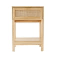 thumbnail image 4 of Table de chevet en rotin Anko Fraser, Naturel, 4 of 13