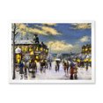 thumbnail image 3 of Designart Paris In Christmas Winter I Traditional Framed Wall Art, 3 of 4