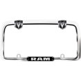 thumbnail image 1 of Cruiser Accessories – Cadre de plaque d’immatriculation Ram, chrome/noir, 1 of 3