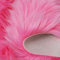 thumbnail image 3 of Unique Bargains Soft Faux Sheepskin Fur Solid Plush Area Rug Carpet Pad for Bedroom Floor Mats Rectangle, 3 of 7