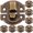 As Shown, variant on 30pcs Hasp Latch Vintage Buckle Latch Drawer Decorative Hasp Latch Supply
