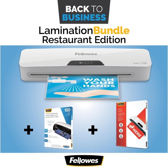 Fellowes® Restaurant Editon Lamination Value Bundle