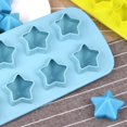 thumbnail image 4 of Star Shape Mold Flexible 8-Cavity 3D Silicone Chocolate Mold Cake Making Mold, 4 of 10
