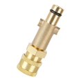 thumbnail image 1 of koolsoo Brass 1/4" Pressure Washer Quick Connector for Gerni Car Washer Cleaning Machine, 1 of 5