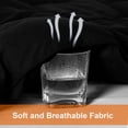 thumbnail image 4 of All Season Queen Comforter Set Soft Quilted Down Alternative Comforter+ Pillow Shams with Corner Tabs Winter Summer Warm Fluffy Machine Washable (Queen ), 4 of 7