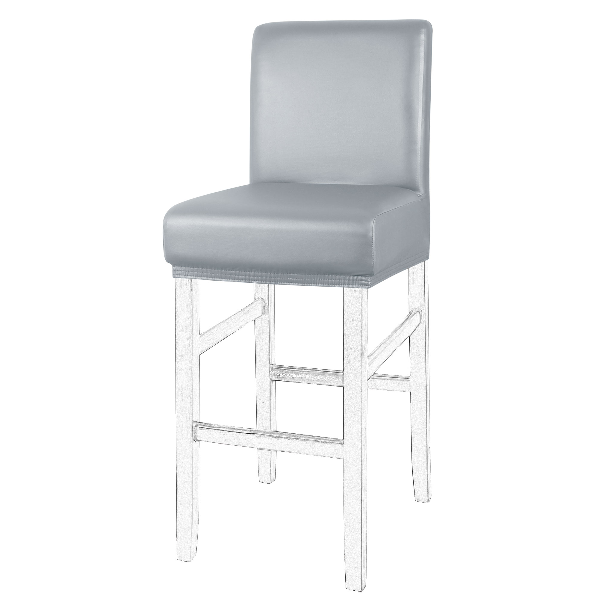 Unique Bargains Waterproof Bar Stool Covers for Counter Height Side Chair Covers