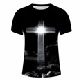 thumbnail image 4 of Birdeem Men Casual Print Fashion Shirt Printed Top, 4 of 12