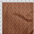 thumbnail image 3 of oneOone Cotton Silk Fabric Leaves & Floral Block Decor Fabric Printed BTY 42 Inch Wide, 3 of 4