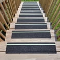 thumbnail image 1 of PVC Luminous No-Slip Stickers, Reflective Anti-Skid Floor Tape, Waterproof Step Safety Strips, Adhesive Grip Treads for Stairs Ramps, Glow in Dark Warning Tape, 5-Pack 24x3.9in Each, 1 of 7