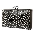 thumbnail image 1 of Pompotops Extra Large Reusable Storage Bags With Strong Handles & Zippers, Heavy Duty Washable Moving Bag, Waterproof Closet, Underbed Organizer For Bedding, Blanket Clearance, 1 of 4