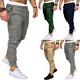 thumbnail image 2 of Men‘s Slim Fit Urban Jogger Cargo Straight Leg Trousers, 2 of 4
