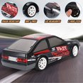 thumbnail image 2 of AIGIA RC Drift Car 1/24 2.4GHz 4WD Remote Control Sport Racing On-Road Vehicle with LED Light for Kids Gift, 2 of 7