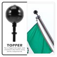 thumbnail image 3 of Metal Flag Pole Ball Practical Flag Pole Topper Useful Flag Pole Accessory, 3 of 8