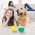 thumbnail image 4 of Baohd Cute Practical Reusable Lid For Seal Cover Safe And Non-toxic Convenient And Portable Canned Lid yellow+spoon+green 1Set, 4 of 5