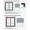 thumbnail image 4 of ITY - Olivia Stone - Alternate Zebra Blinds Window Shade Cordless Beige 17"x 84", 4 of 5