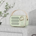 thumbnail image 2 of Birdeem Haut-Parleur Bluetooth Radio Fm Mini Portable Multifonction Usb Tf AUX Intérieur Extérieur Design Rétro Haut-Parleur Sans Fil, 2 of 10