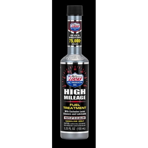 Lucas Oil Fuel Additive 10977 For Gasoline; With Cleaners And Lubricants; Single; 5.25 Ounce Bottle; Treats Up To 25 Gallons