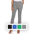 thumbnail image 5 of Rafaella Women's Extended Tab Capri Pants with Pockets, 5 of 5