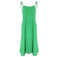 thumbnail image 4 of EGNMCR Robes de Fête pour Femmes Robe Décontractée à Volants Dos Nu Printemps et Été Jupe Courte, 4 of 8