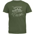 thumbnail image 1 of Camping So The Adventure Begins Mens T Shirt, 1 of 1
