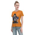 thumbnail image 4 of Women's Basic Short Sleeve T-Shirt Attacking Giant Levi Ackerman, 4 of 6