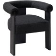 thumbnail image 1 of Meridian Furniture Barrel Black Dining Chair, 1 of 7