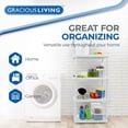 thumbnail image 4 of Gracious Living TG 4 Tablettes Knect-A-Shelf Unité d'Étagères Ventilées Robustes, 4 of 9