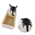 thumbnail image 3 of 2Pcs Baby Tricky Toys Prank Joking Toy Horrible Box Tricky Props Fake Animal Light Yellow (Scorpion), 3 of 9