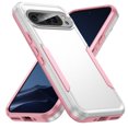 thumbnail image 1 of MYKOMI pour Étui Pixel 9 Pro TG, Étui Google Pixel 9 Pro TG avec Protecteur d'Écran HD [Qualité Militaire Testé contre les Chutes] Étui de Protection Robuste, Résistante et Antichoc pour Pixel 9 Pro TG, Blanc, 1 of 6