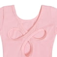 thumbnail image 4 of Cowsor Justaucorps de Base à Manches Longues pour Filles avec Jupe, Robe Tutu de Danse Ballet pour Enfant, 4 of 4
