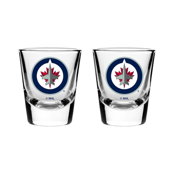 The Sports Vault 2PK Shot Glass Set Winnipeg Jets