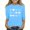 #0413-Sky Blue, variant on Cowsor Kids' Printed 3/4 Sleeve Top - Round Neck Casual Shirt, Cute Prints for Daily Wear, Sleep & Birthday Gifts, Soft Breathable Fit 3-13 Years