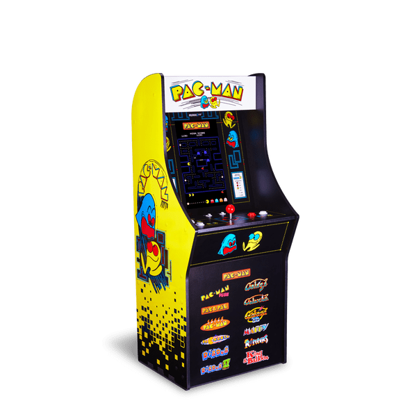 Arcade1Up PAC-MAN Classic SE Arcade Machine – 4-Foot Cabinet, 13 Classic Video Games, 15.6” IPS Display, Easy Assembly, Perfect for At-Home Gaming