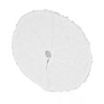 thumbnail image 4 of Christmas Tree Mat,  Fine Crafts Snowy White Christmas Tree Skirt  For Holiday For Christmas For Party Decoration, 4 of 8
