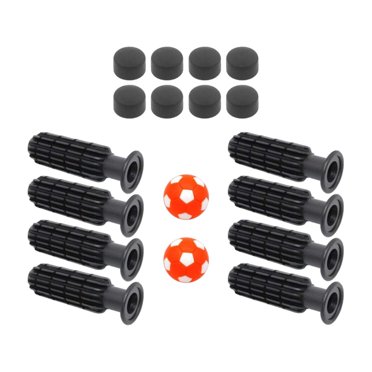 Siruishop 8 Pcs Poignées de Remplacement pour Ballon de Football de Table Faciles à Installer Poignées pour Ballon de Football Ballons de Football Orange