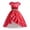 Only Red Dress, variant on SATKULL Girls Red Princess Dress Birthday Halloween Party Queen Fancy-Dress Costume with Wig for Kids 2-12 Years