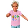 thumbnail image 2 of Chandails pour Filles Tout-Petits Enfants Garçons Filles Mignon Col Rond Imprimé Manches Courtes Haut, 2 of 9